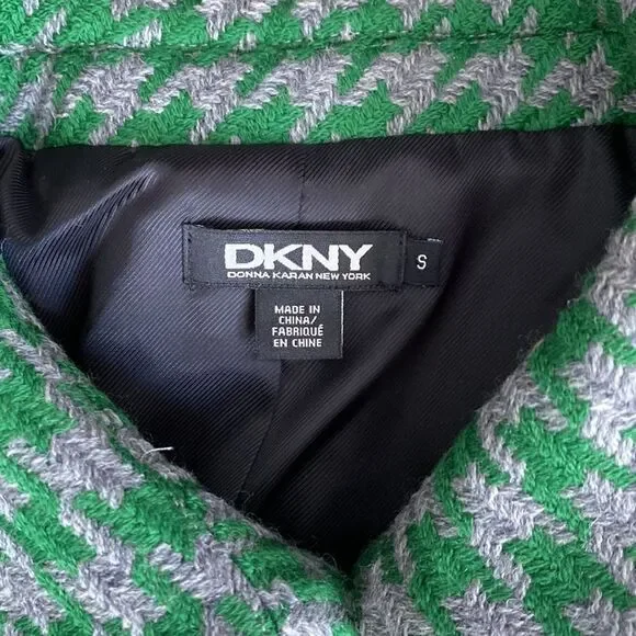 DKNY vintage houndstooth jacket  - Picture 3 of 4